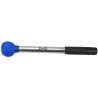 Mailloche de surdo alu 35cm - Bleue